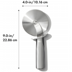 OXO Steel 4" Pizza Wheel: Stainless Steel & Comfort Grip