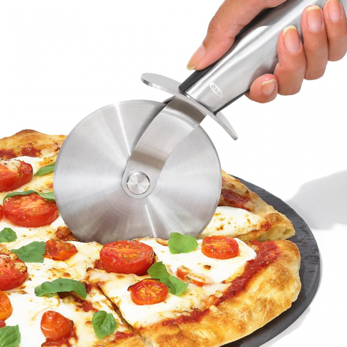 OXO Steel 4" Pizza Wheel: Stainless Steel & Comfort Grip